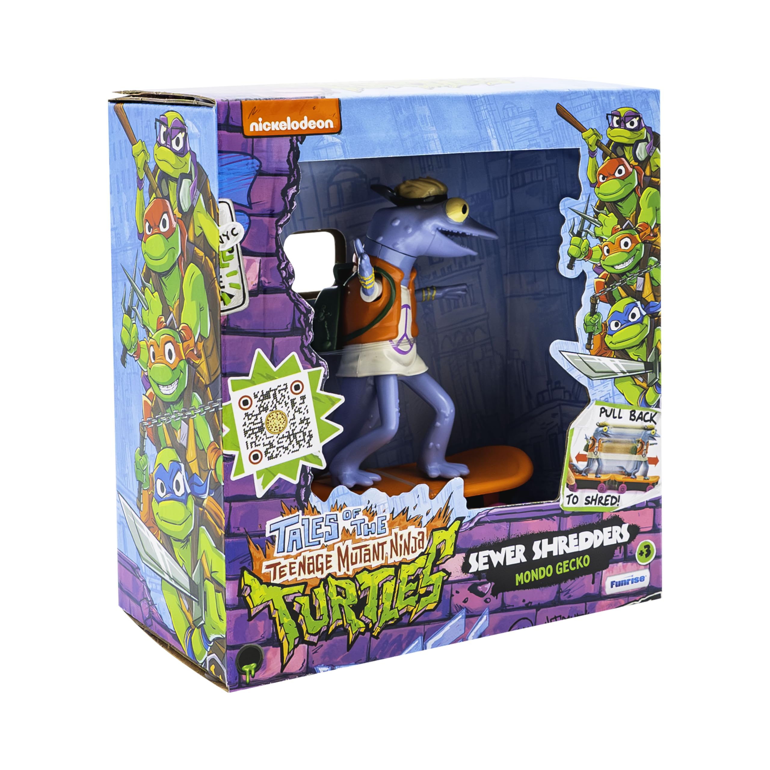 Amazon.com: Teenage Mutant Ninja Turtles Toy, Mondo Gecko Sewer